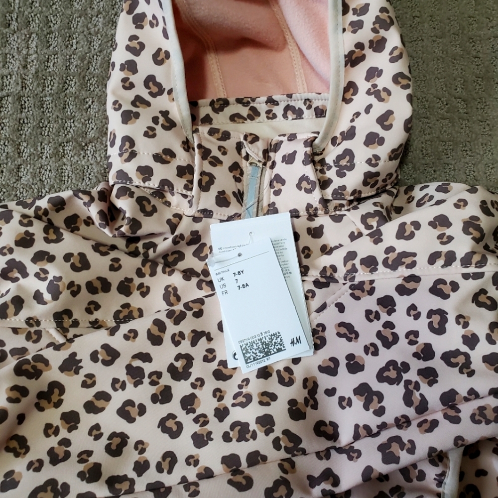 Girls softshell coat size 7